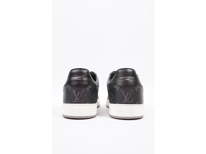 Louis Vuitton Rivoli Pelle monogramma Eclipse bassa EU 43 UK 9 Grigio - vista 6