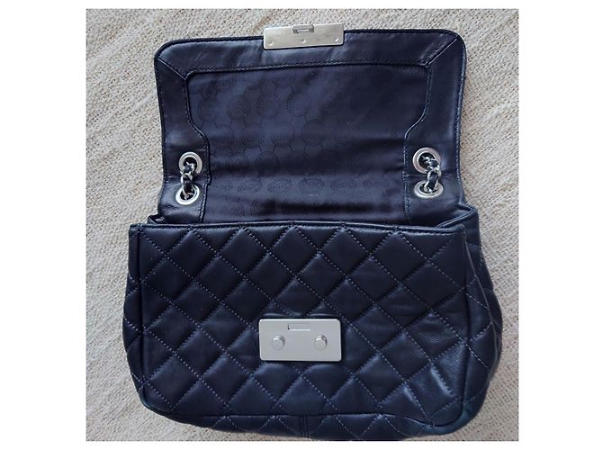 Bolsa acolchoada de couro Michael Kors Preto - vista 4
