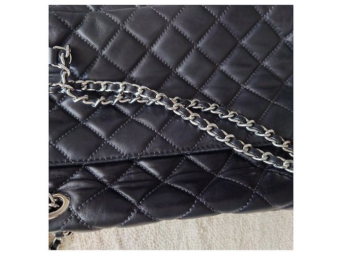 Bolsa acolchoada de couro Michael Kors Preto - vista 8