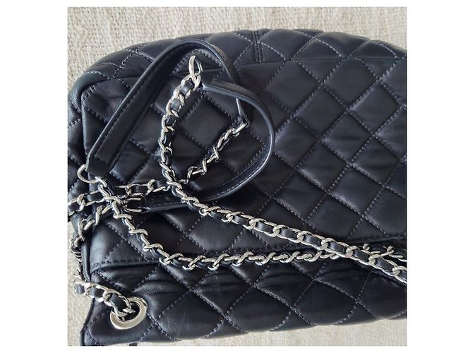 Bolsa acolchoada de couro Michael Kors Preto - vista 9