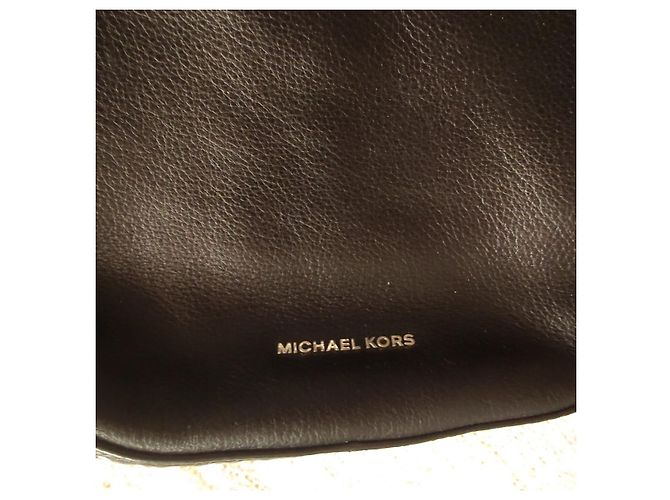 Michael Kors Ledertasche mit Metalldetails Schwarz - Ansicht 5