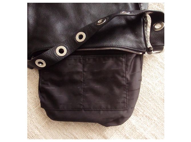 Michael Kors Ledertasche mit Metalldetails Schwarz - Ansicht 9
