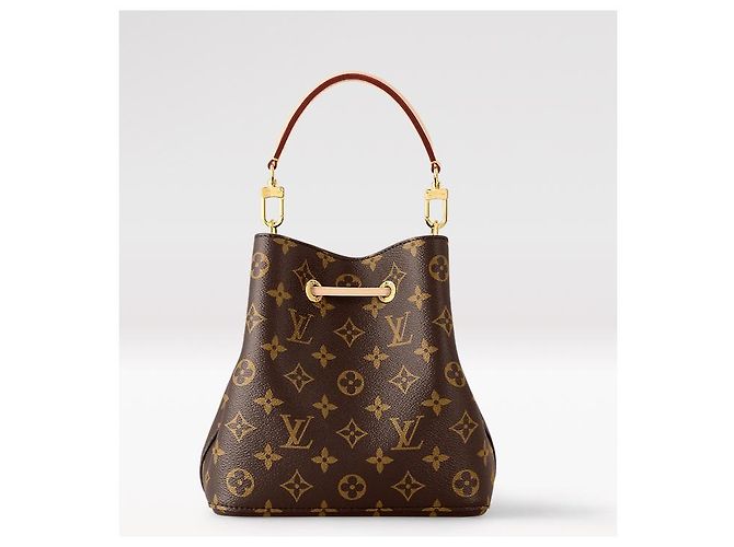 Louis Vuitton NeoNoe BB Monogram Canvas Bag Brown - view 4