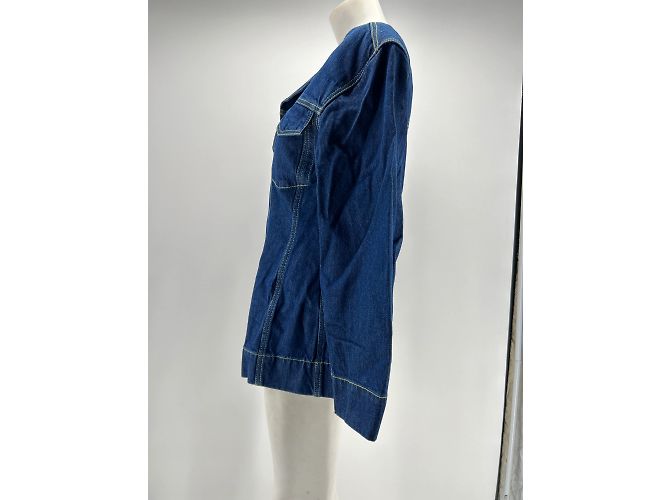GANNI Chaquetas T.fr 38 Algodón - vista 2