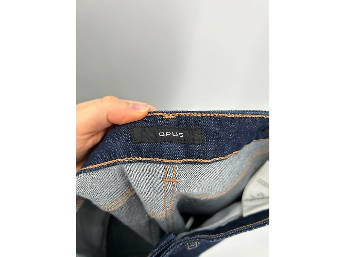 Autre Marque Jeans Opus T.FR 36 Cotone Blu navy - vista 3