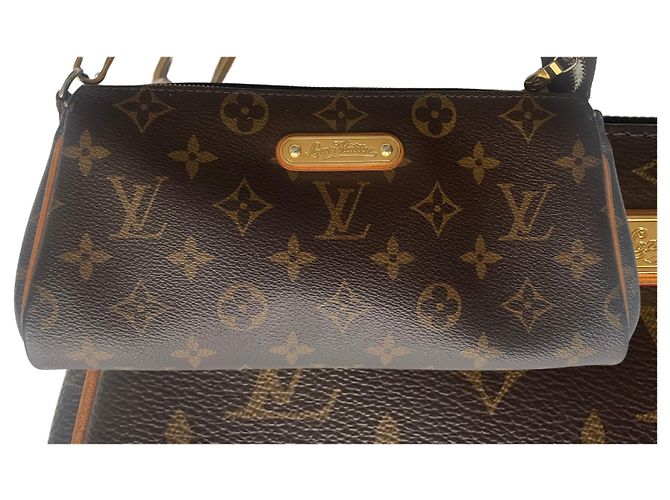 Borsa a tracolla Louis Vuitton Eva Monogram Monogramma - vista 5