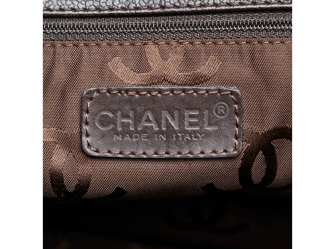 Executive Borsa esecutiva Chanel Caviar marrone - vista 6