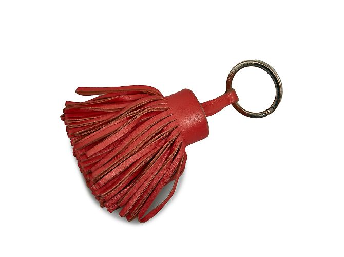 Hermès Red Hermes Carmen Key Ring - view 2