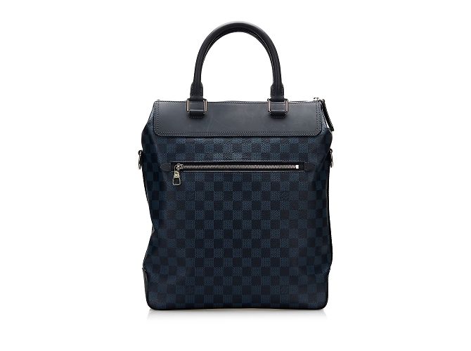 Borsa Louis Vuitton Damier Cobalt Greenwich blu - vista 3