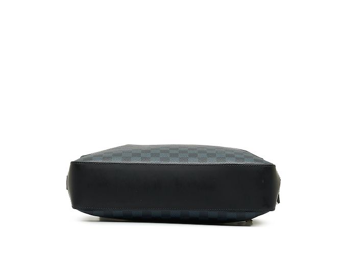 Borsa a tracolla Louis Vuitton Damier Cobalt Greenwich Messenger blu - vista 4