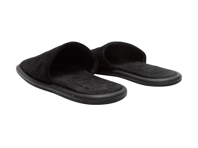 Black Khaite Flat Suede Mules Size 39 - view 4