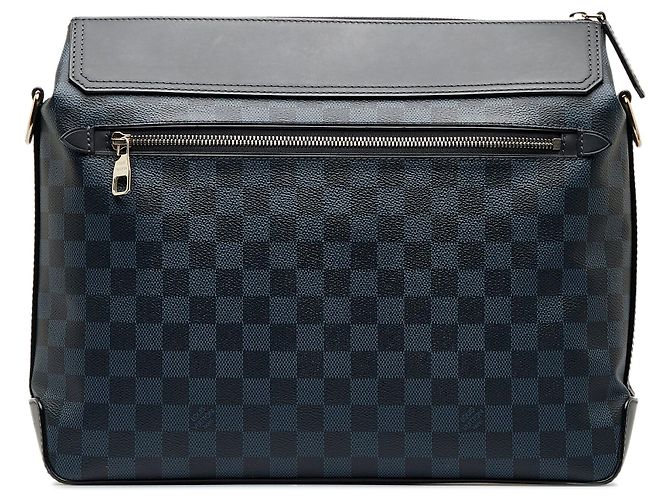 Borsa a tracolla Louis Vuitton Damier Cobalt Greenwich Messenger blu - vista 3