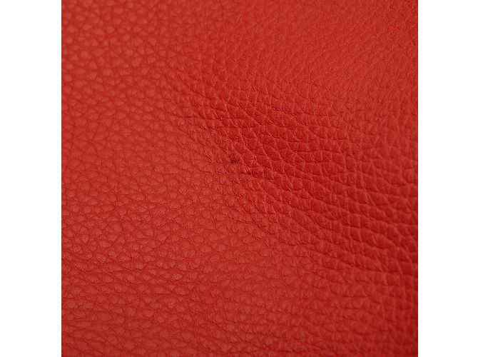 Double sens Hermès Rosso Hermes Clemence foderato Sens 36 Tote bag - vista 7