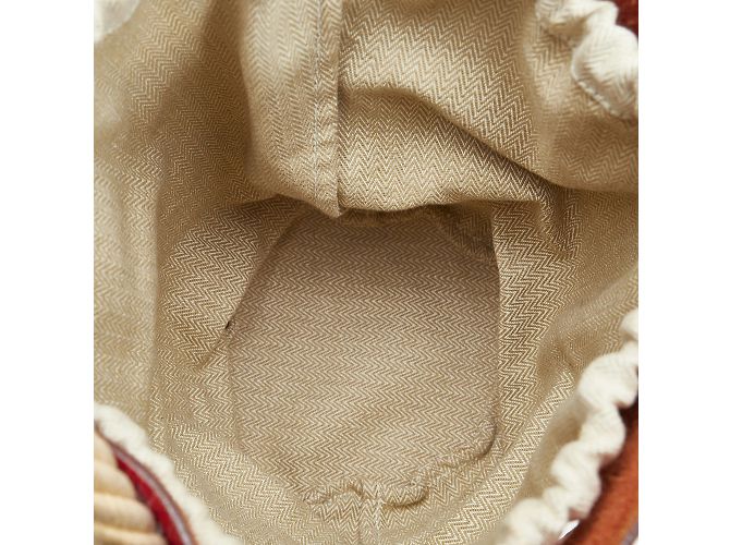 Hermès Secchio rosso Hermes Clemence Mangeoire PM - vista 5
