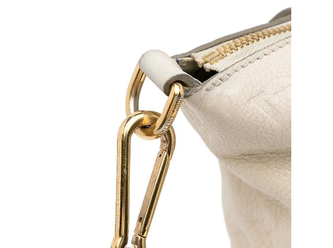Borsa Louis Vuitton Monogram Empreinte Lumineuse PM bianca Bianco - vista 12