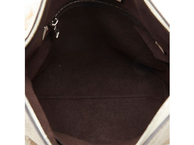 Borsa Louis Vuitton Monogram Mahina Babylone con catena BB beige - vista 5