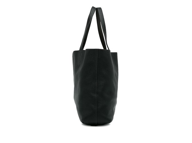Double sens Schwarze, mit Hermès Clemence gefütterte Sens 36 Tote bag - Ansicht 4