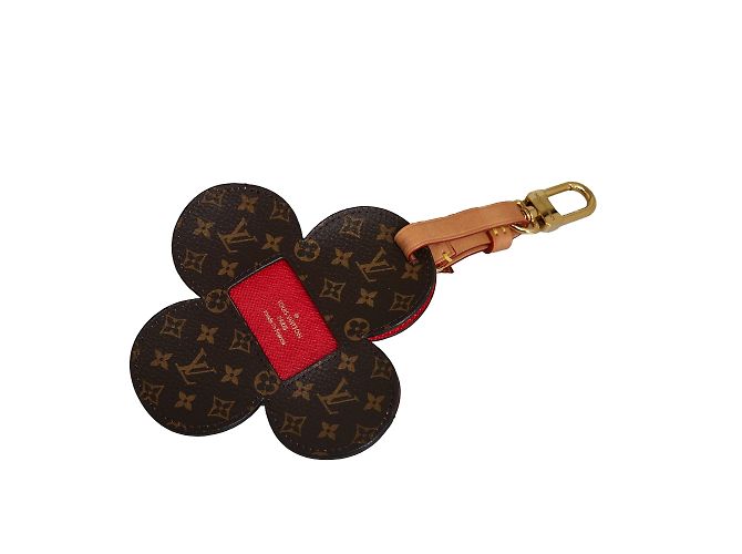Etichetta per bagaglio Louis Vuitton Vivienne marrone - vista 2