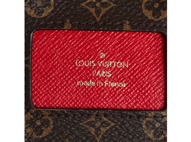 Etichetta per bagaglio Louis Vuitton Vivienne marrone - vista 3