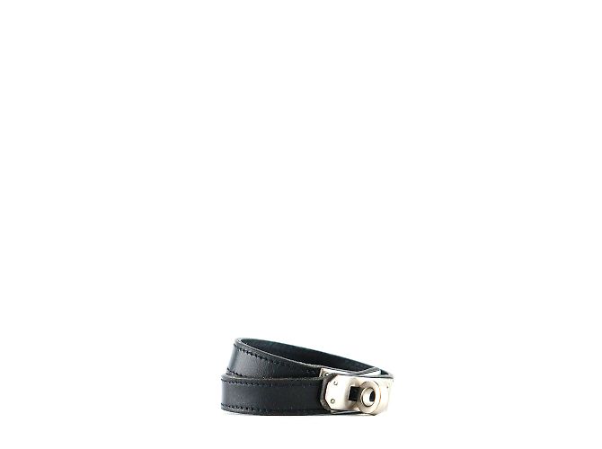 HERMÈS - Bracciale doppio giro Kelly vintage nero - vista 2