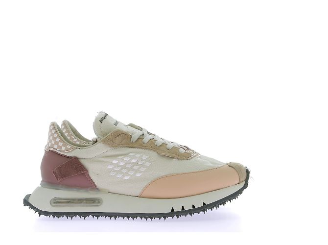 Autre Marque Nicht Signiert / Unterschriebene Trainer T.EU 40 Stoff Beige - Ansicht 3