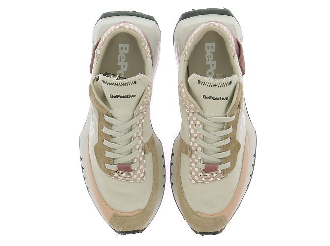 Autre Marque Nicht Signiert / Unterschriebene Trainer T.EU 40 Stoff Beige - Ansicht 4