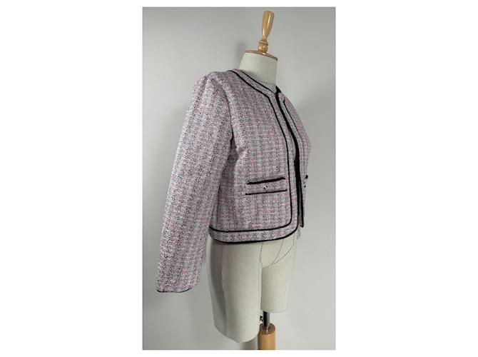 Maje Kurze Tweedjacke Mehrfarben - Ansicht 4