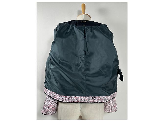 Maje Kurze Tweedjacke Mehrfarben - Ansicht 6