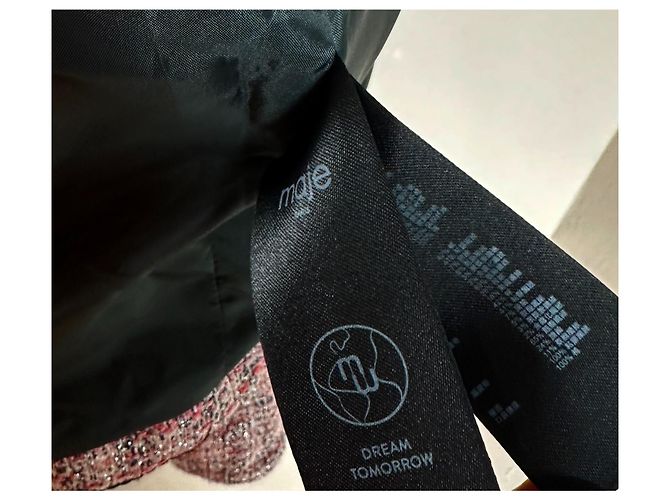 Maje Kurze Tweedjacke Mehrfarben - Ansicht 8