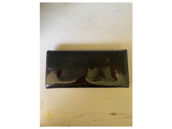 Cartera Miu Miu de charol negro - vista 2