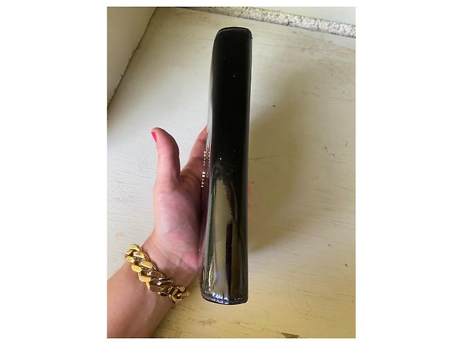 Cartera Miu Miu de charol negro - vista 4