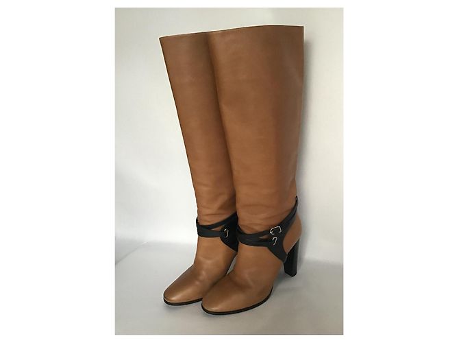 Hermès Botas Marrom - vista 4