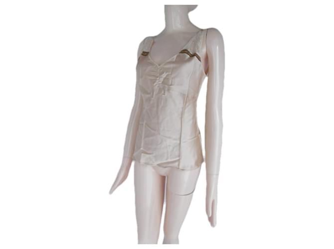 John Galliano Tops Beige - vista 5