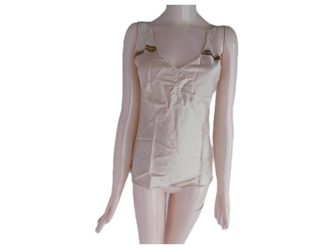 John Galliano Tops Beige - vista 6