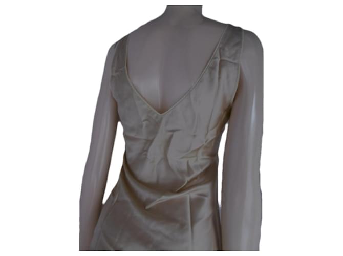 John Galliano Tops Beige - vista 8