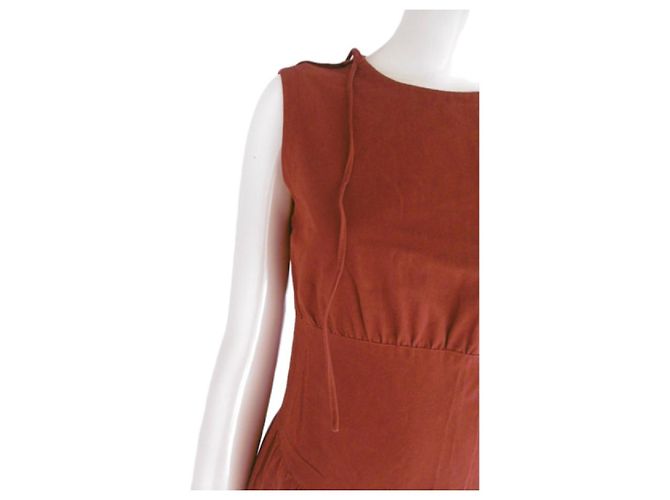 Junko Shimada Kleider Orange - Ansicht 2