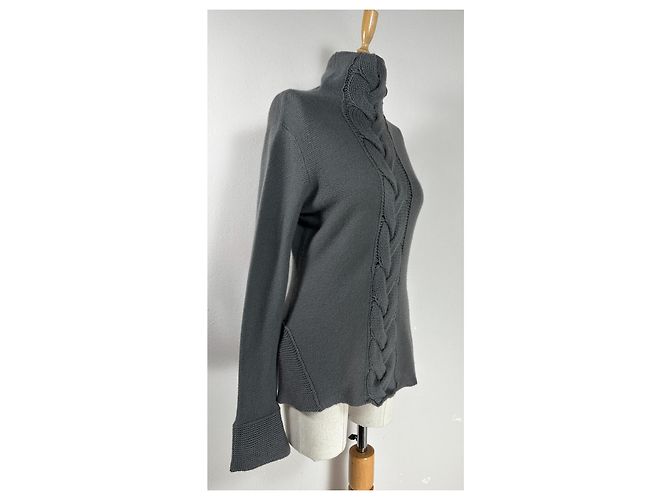 Suéter Lamberto Losani de cashmere gris XL - vista 2