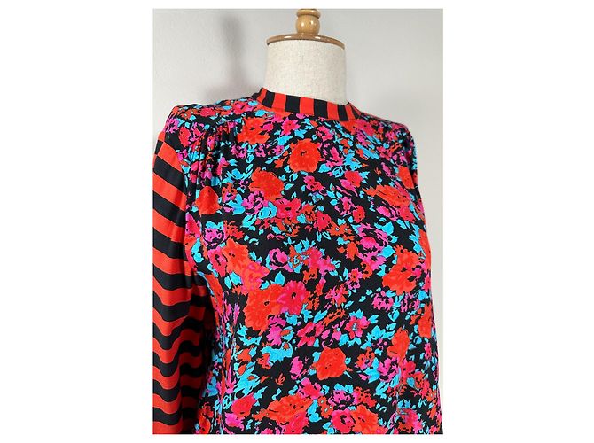 Camicetta Mads Norgaard Brasca Super Flower Viscose Multicolore - vista 2