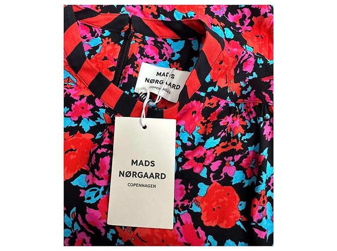 Camicetta Mads Norgaard Brasca Super Flower Viscose Multicolore - vista 5