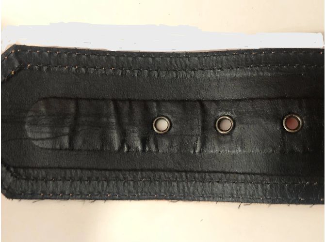 YVES SAINT LAURENT Gürtel T.cm 75 Baumwolle Orange - Ansicht 18