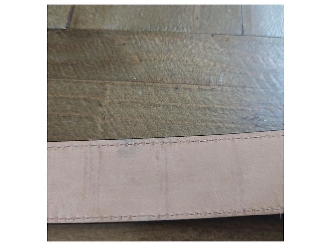 Louis Vuitton Gürtel aus schwarzem Leder - Ansicht 13