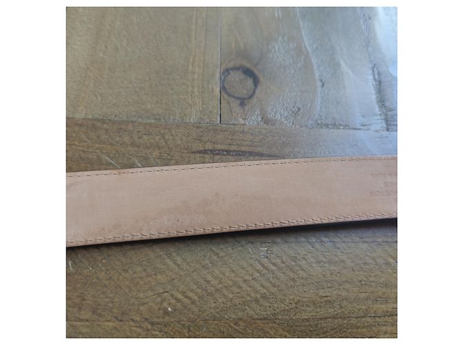 Louis Vuitton Gürtel aus schwarzem Leder - Ansicht 15