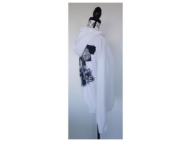 Cambon Chanel Coco sudadera con capucha Talla S Negro Blanco - vista 6