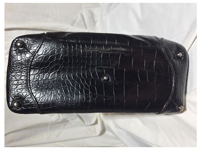 Adjani Borsa a mano Lancel in pelle nera Nero - vista 4