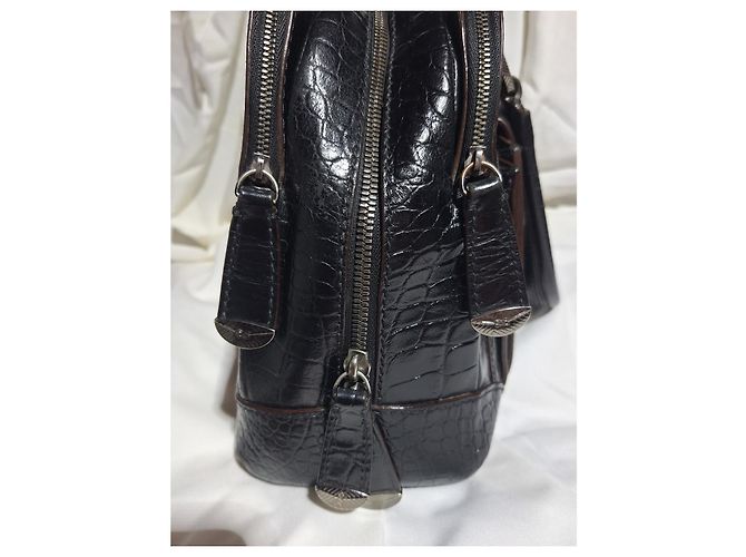 Adjani Borsa a mano Lancel in pelle nera Nero - vista 6