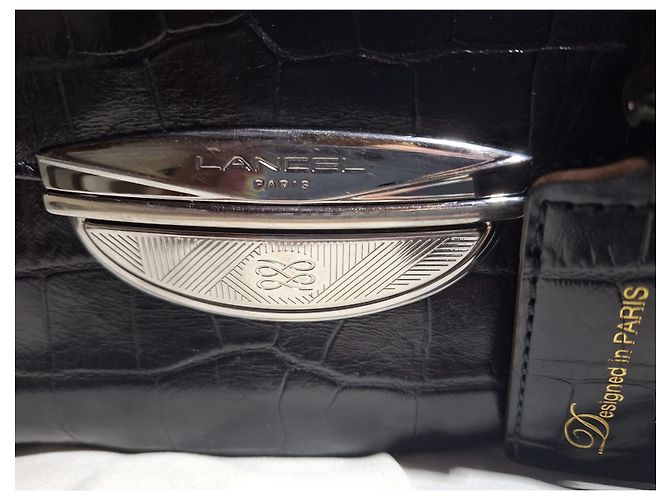 Adjani Borsa a mano Lancel in pelle nera Nero - vista 8