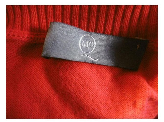Alexander Mcqueen Kleider Rot - Ansicht 14