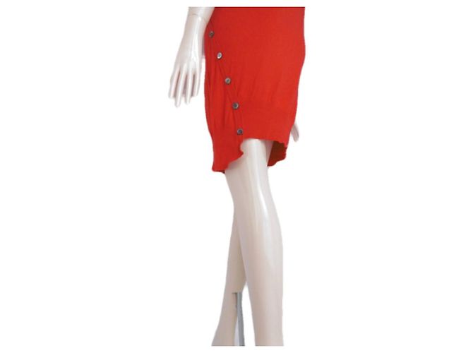 Alexander Mcqueen Kleider Rot - Ansicht 3