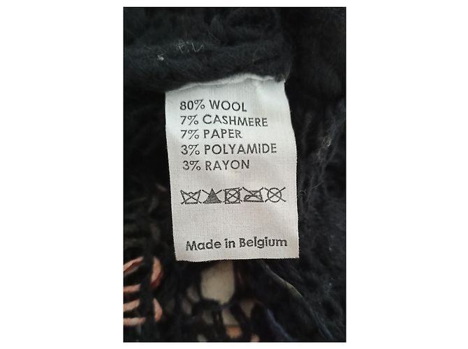 Suéter de lã preto Dries Van Noten - vista 4