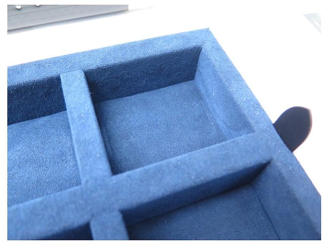 Neue Box 8 LOUIS VUITTON N UHREN48226 UHRENBOX AUS CHECKER-GRAPHIT Anthrazitgrau - Ansicht 37